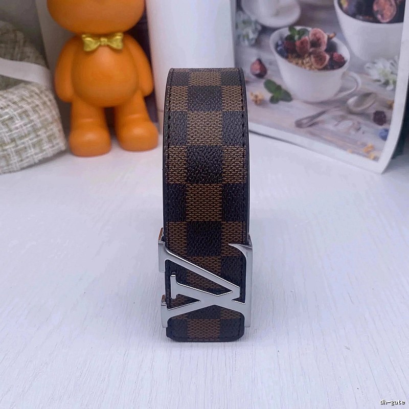Louis Vuitton Dressy Casual Mood Monogram Belt Poolside Style