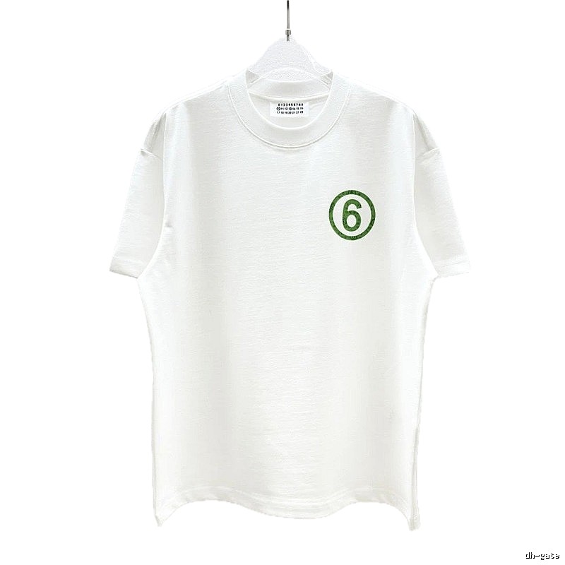 Maison Margiela MM6 Minimalist Style White T-Shirt