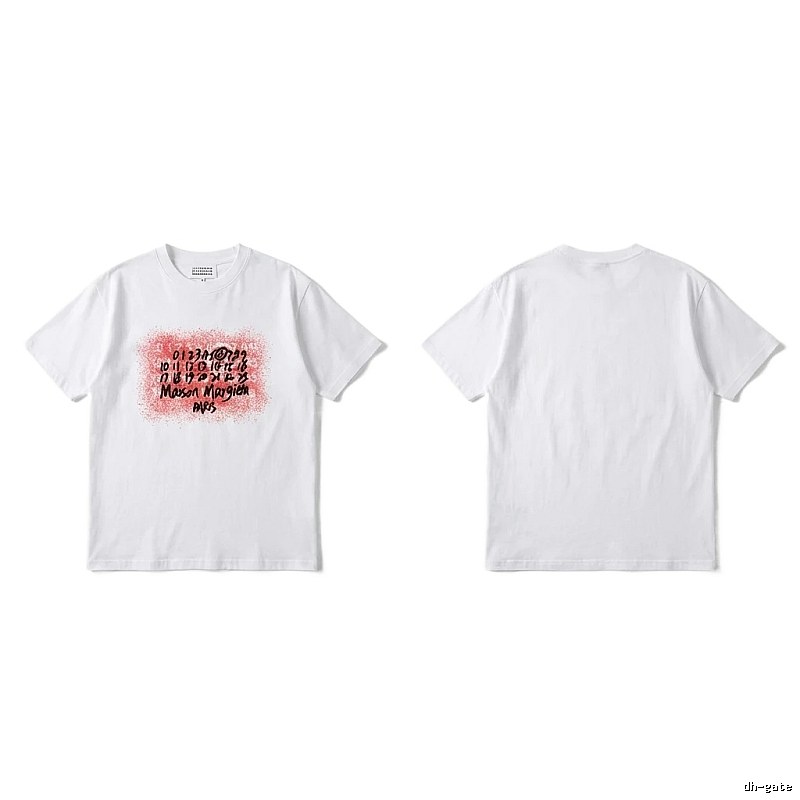 Maison Margiela white T-shirt with digital print