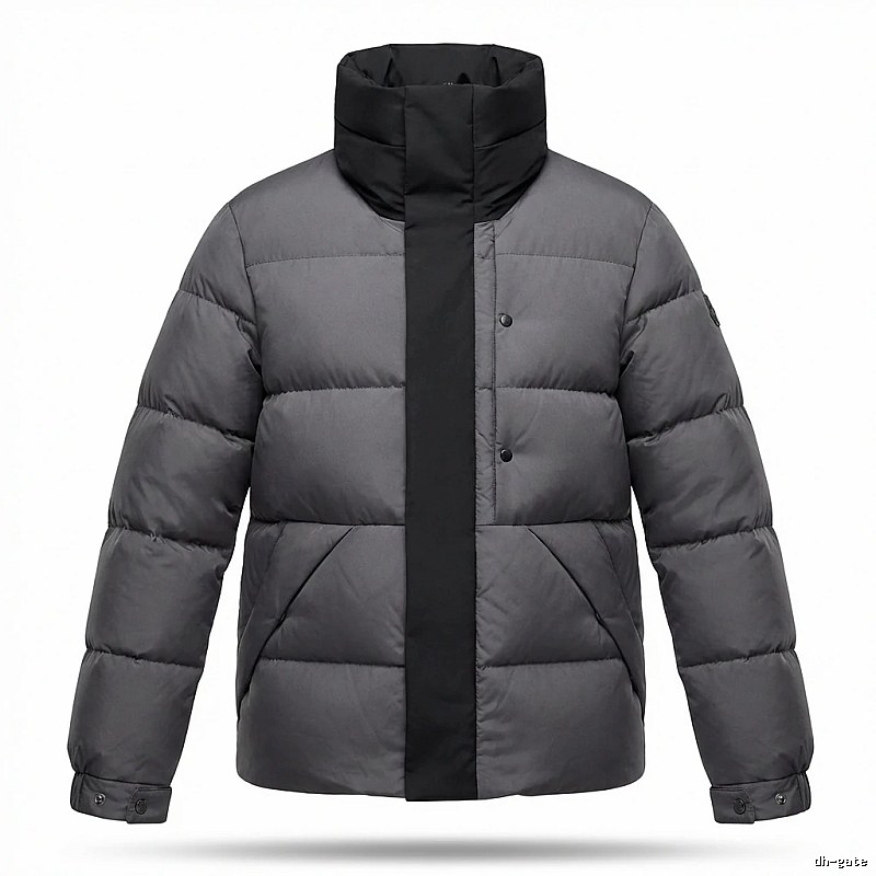Moncler classic grey down jacket