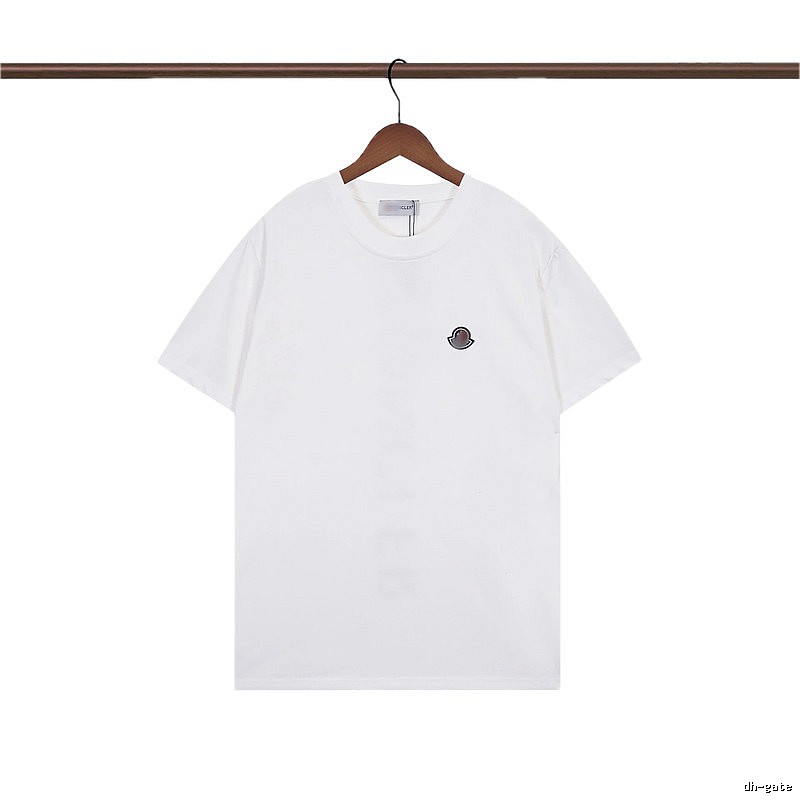 Moncler Classic Minimalist Style White Short-sleeve T-shirt