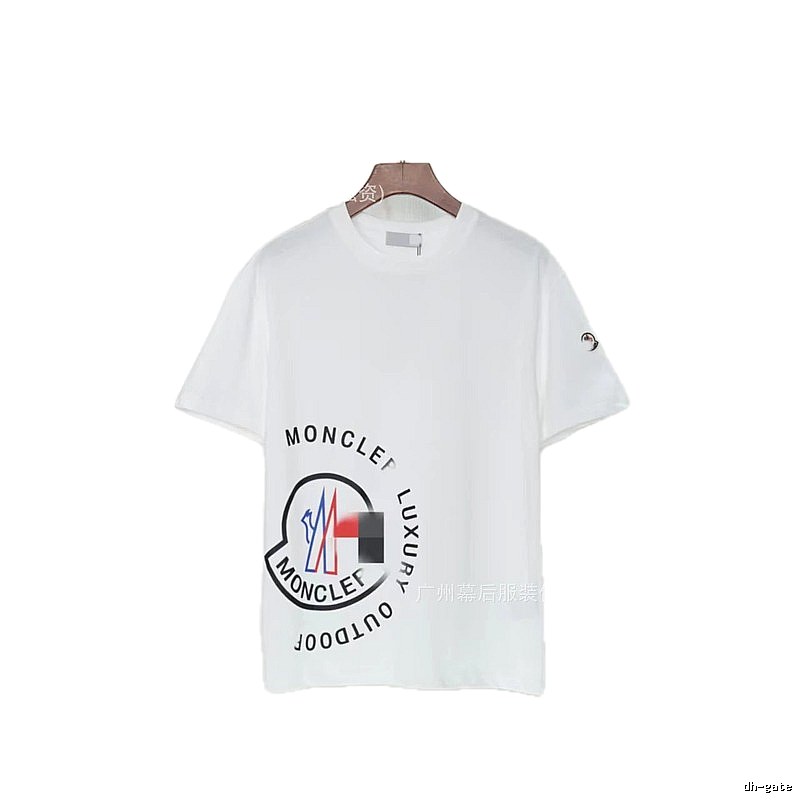 Moncler Outdoor Casual Style White Short-sleeve T-shirt