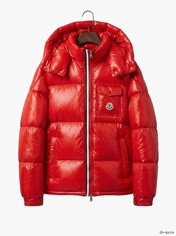 Moncler red fashionable down jacket