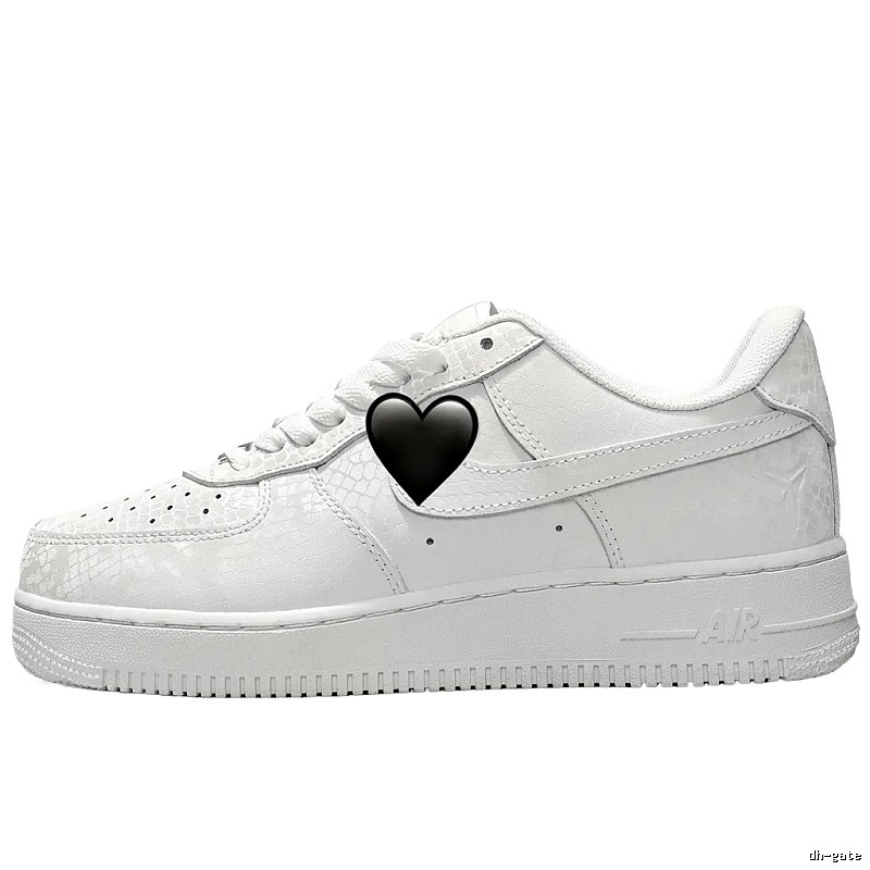 Nike Air Force 1 simple white sneakers