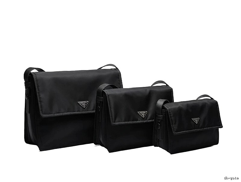 Prada cini Cool Handsome Style Black Bag