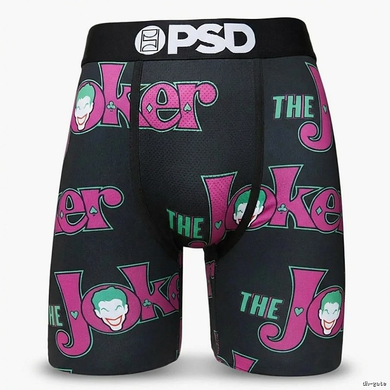 PSD clown print black panties