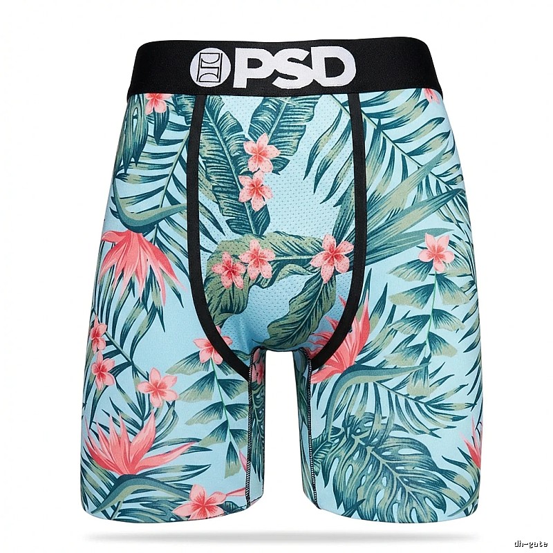PSD tropical style printed panties