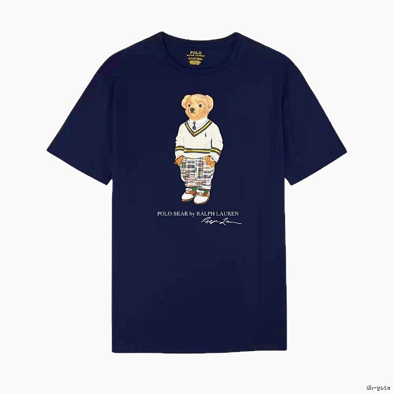 Ralph Lauren Bear Trend Brand Sapphire Blue T-shirt