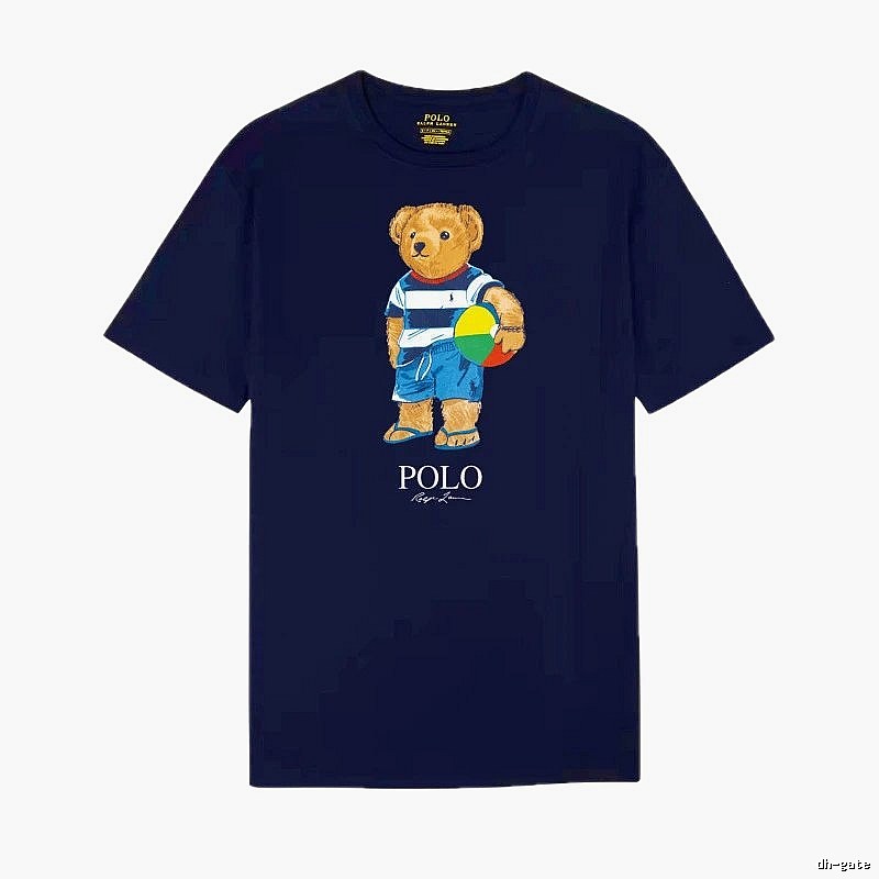 Ralph Lauren Bear Trend Brand Sapphire Blue T-shirt