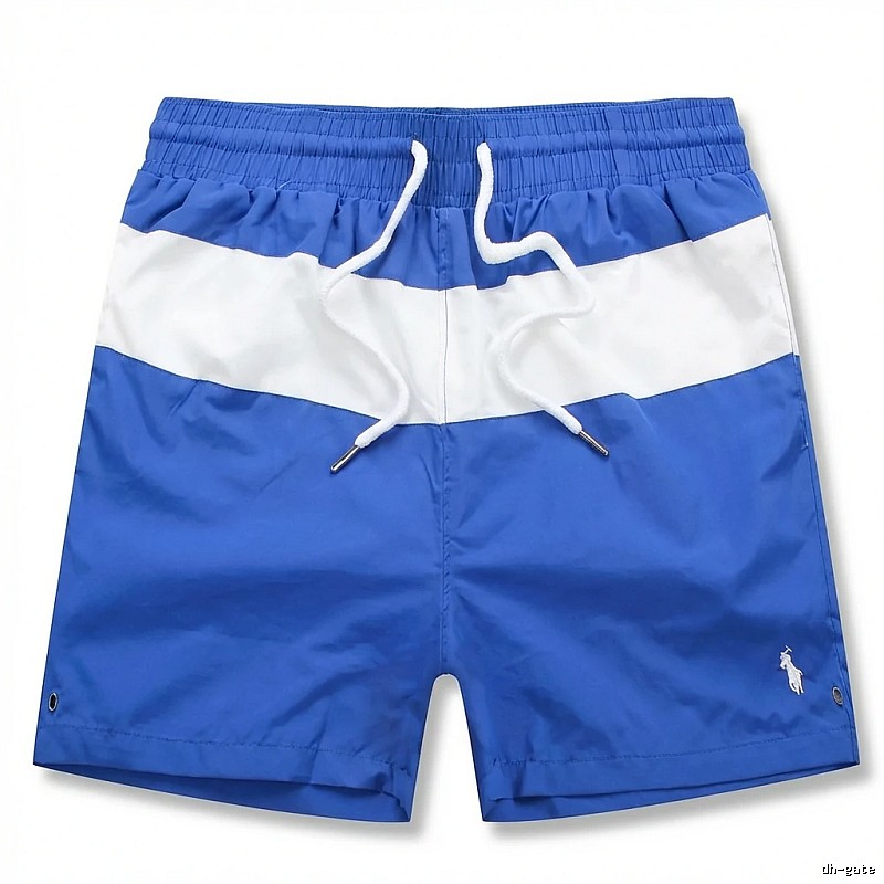 Ralph Lauren blue and white color - block shorts