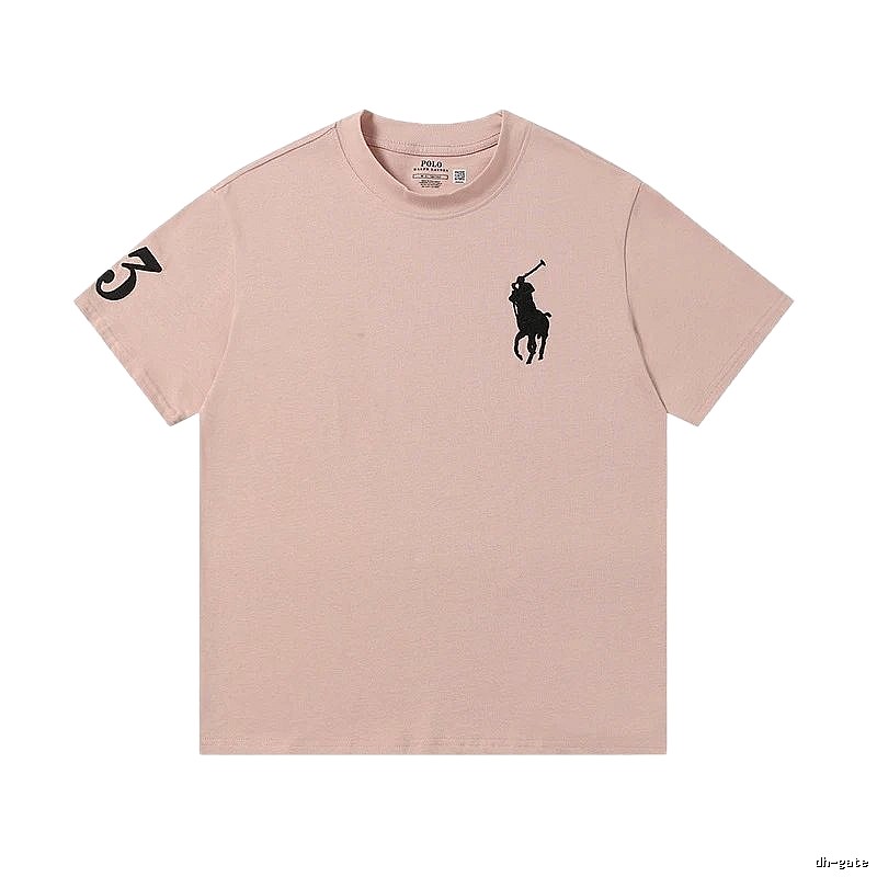 Ralph Lauren pink minimalist style T-shirt