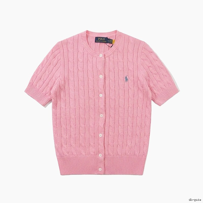 Ralph Lauren Polo pink knitted cardigan