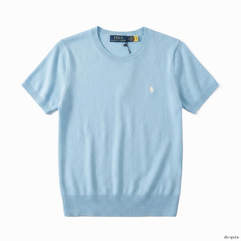Ralph Lauren POLO simple style light blue short-sleeve