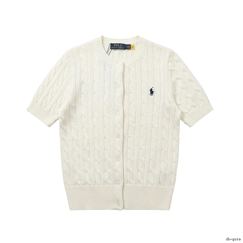 Ralph Lauren Polo white knitted cardigan