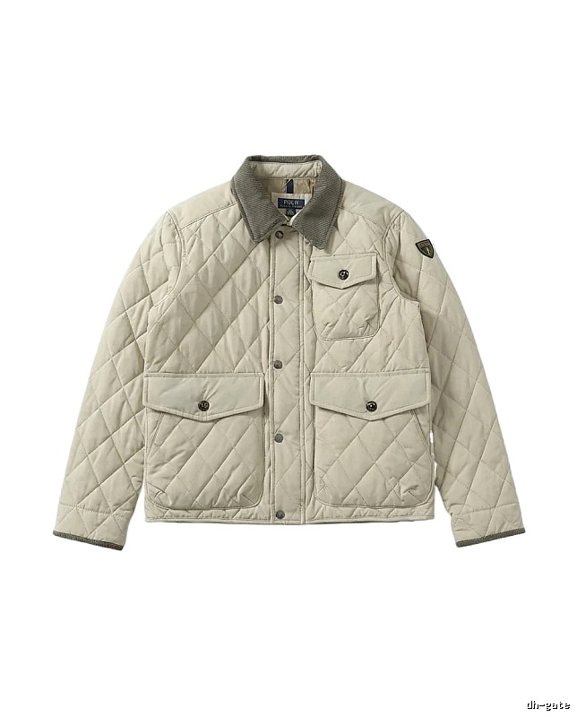 Ralph Lauren quilted retro-style cotton jacket