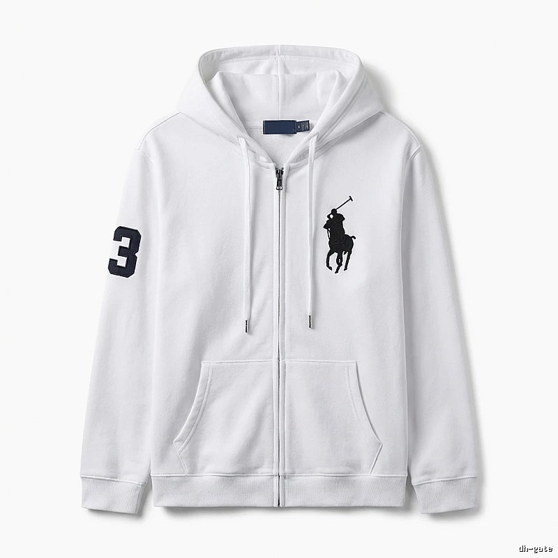 Ralph Lauren sporty white sweatshirt