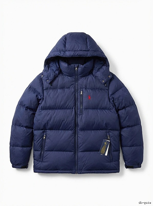 Ralph Lauren trendy brand blue down jacket