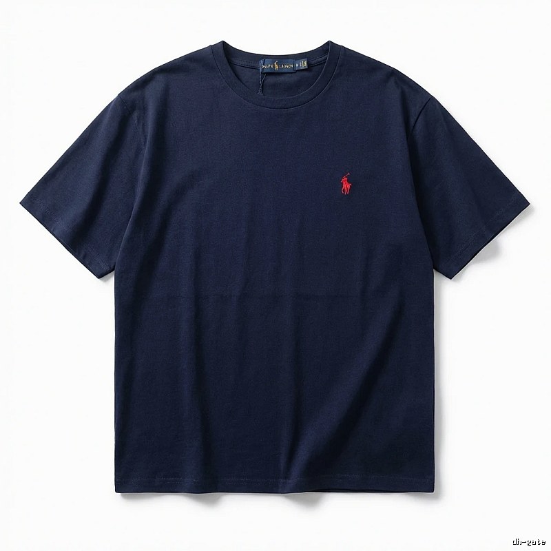 Ralph Lauren's classic and simple style black T-shirt