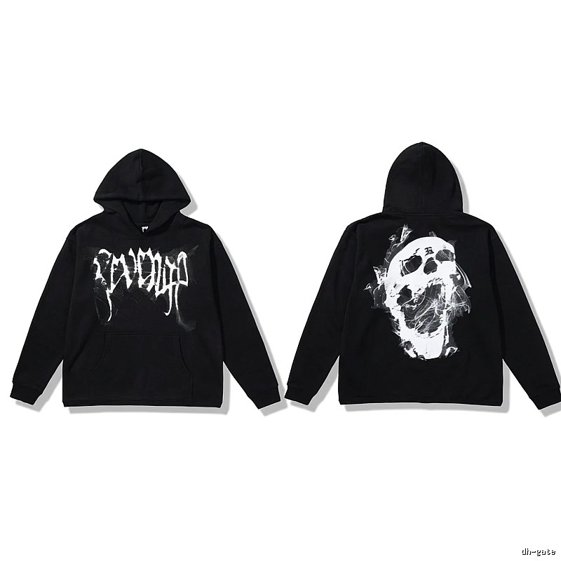 Revenge Skull Dark Style Hoodie
