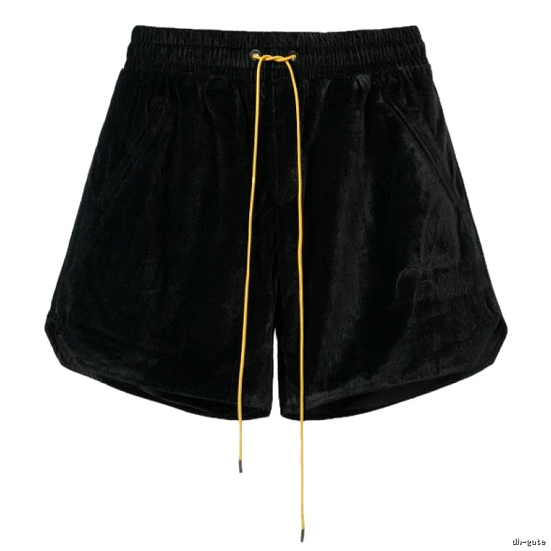 RHUDE black casual shorts