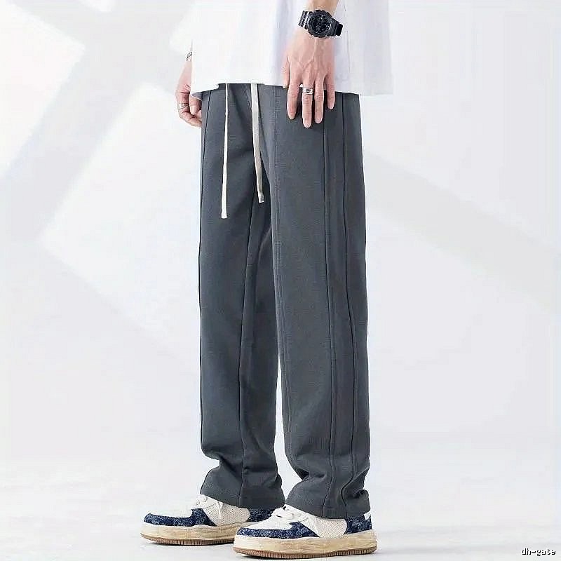Rick Owens Casual Drawstring pants Black Relaxed Long for Streetwear Looks