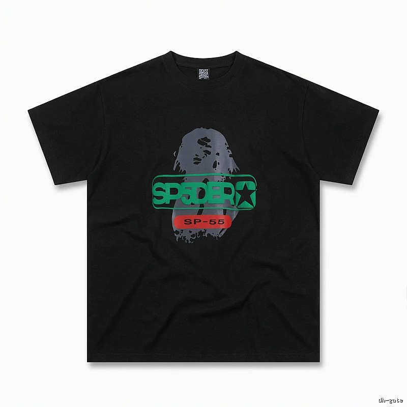 Sp5der Dark Cool Trend Short Sleeve