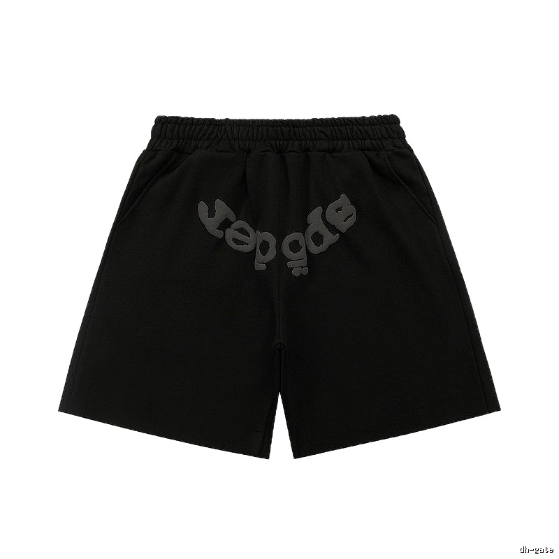Sp5der letter trendy brand style shorts