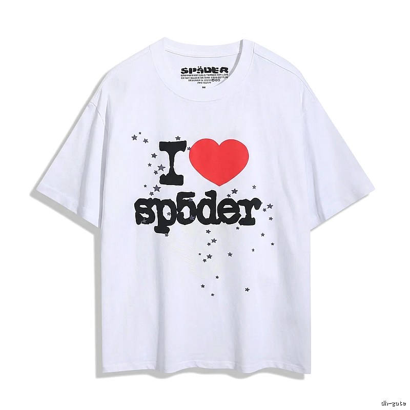 Sp5der Love Star Style White T-shirt