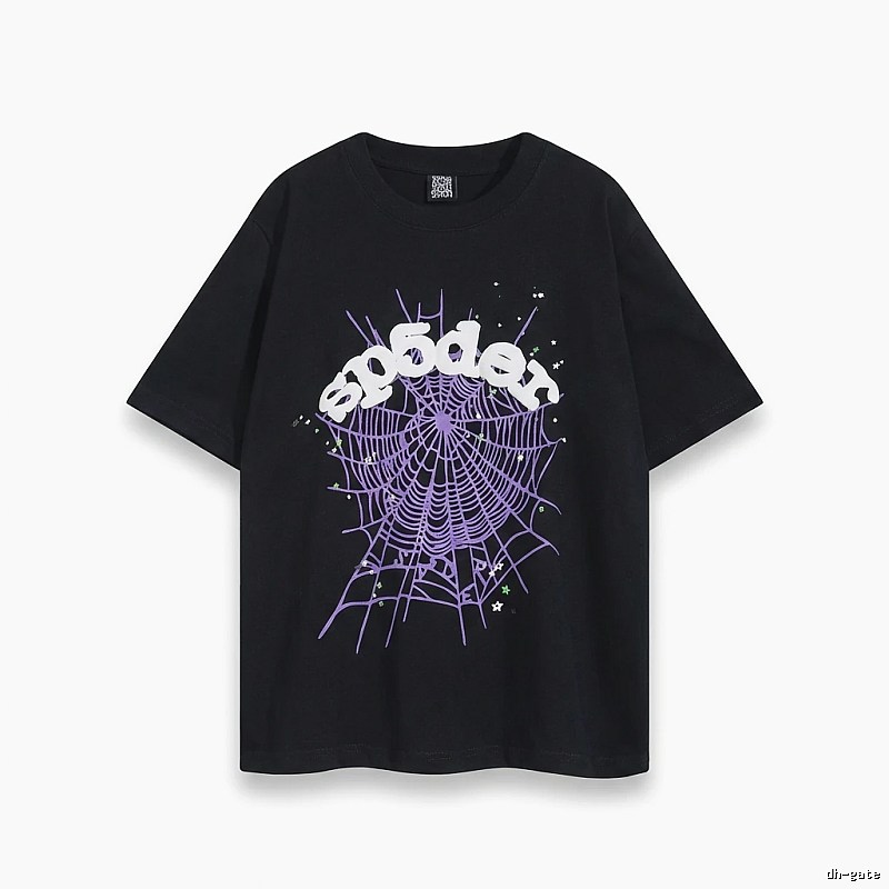 Sp5der Spider Web Dark Style T-shirt