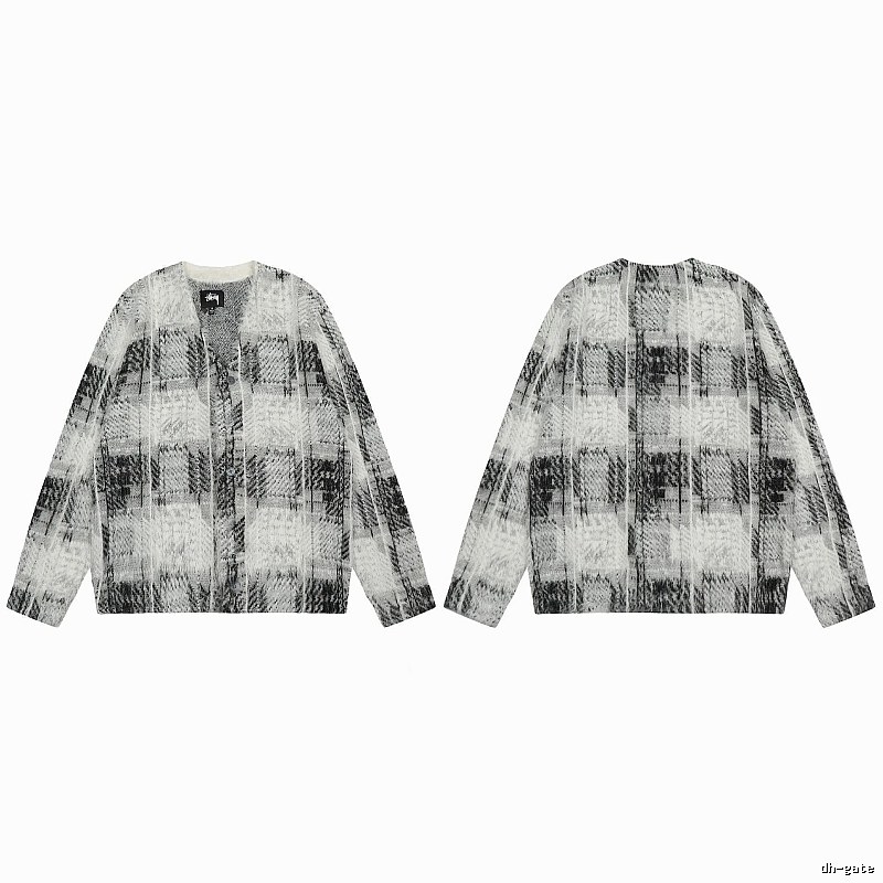 Stussy Gray Swirl Graphic SweatShirt Gift Ready