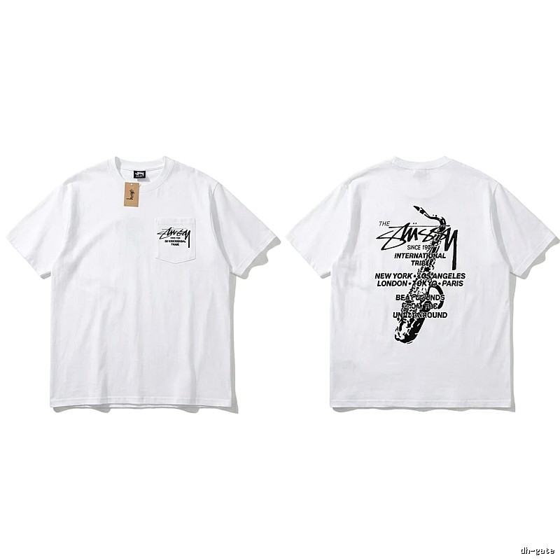 Stussy International Series Simple White T-shirt