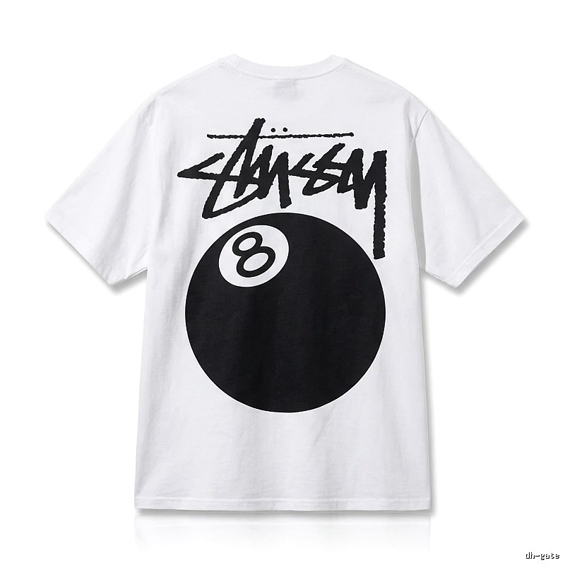 Stussy No.8 Ball White T-shirt