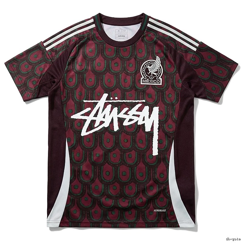 Stussy - printed sporty short - sleeved shirt