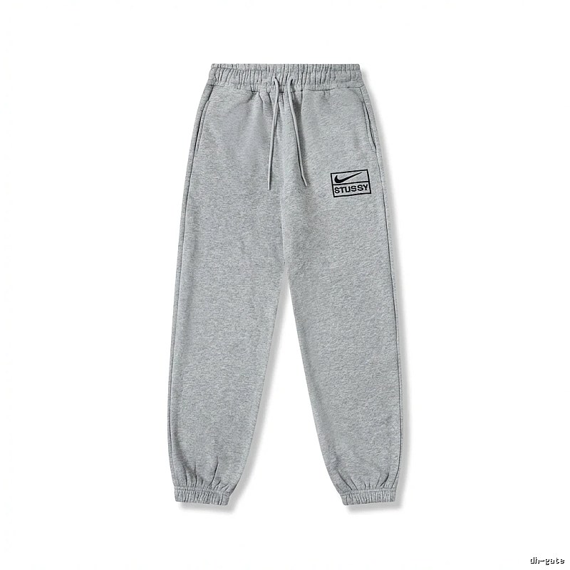 Stussy trendy brand grey casual pants