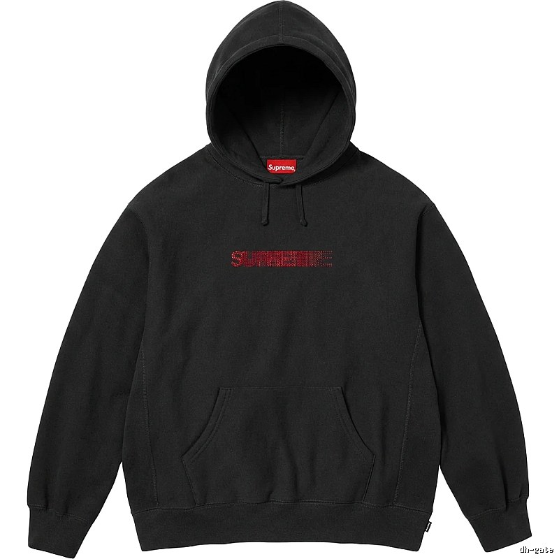 Supreme basic simple black sweatshirt
