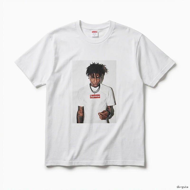 Supreme Portrait Style White T-shirt
