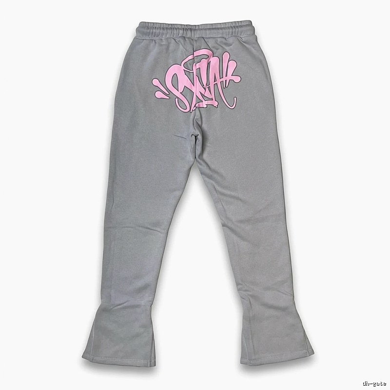 SynaWorld Graffiti Style Grey Sweatpants