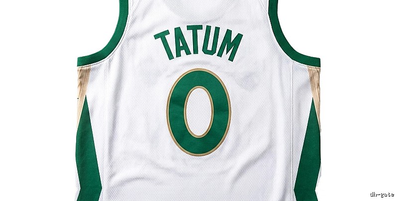 Tatum Series Green and White Basketball Vest