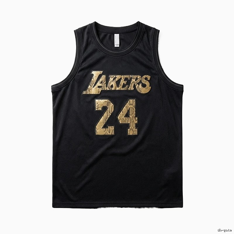 The No. 24 black vest of the Los Angeles Lakers