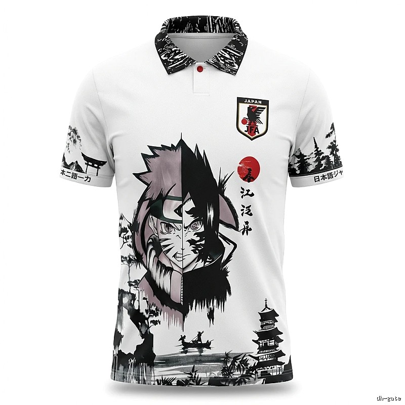 Tokyo Ghoul Wind Print White T-shirt