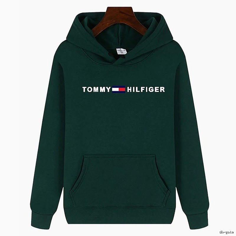 Tommy Hilfiger Compact Logo hoodie White Tommy Hilfiger for Smart Casual Looks