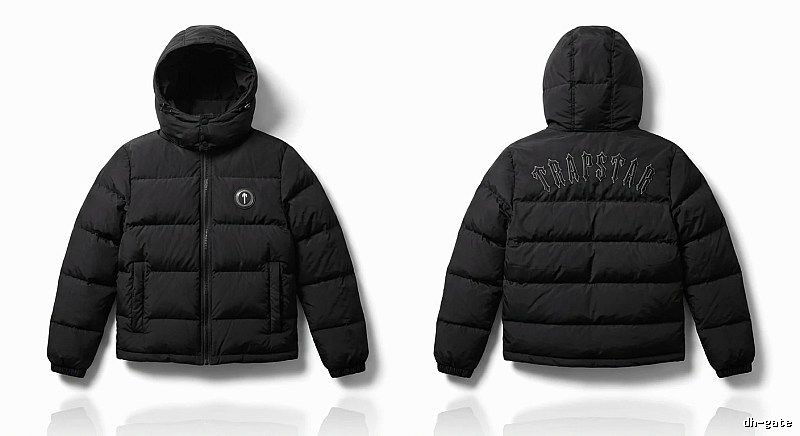 Trapstar Black Trendy and Cool Down Jacket