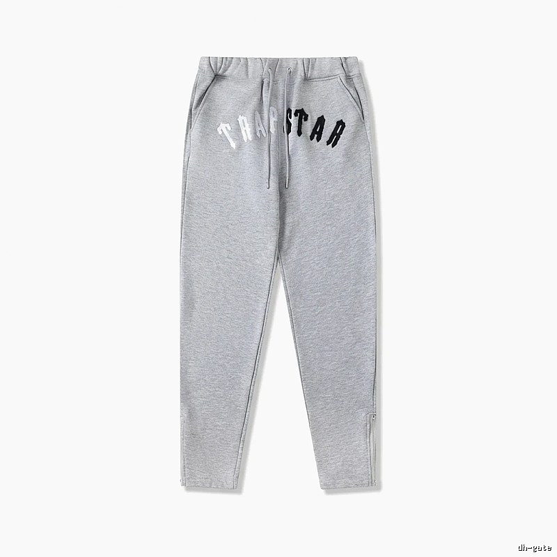 Trapstar Letter Style Grey Sweatpants