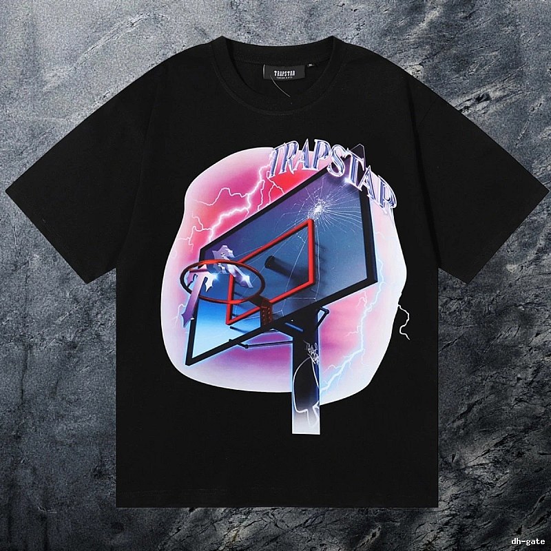 Trapstar Monogram Keys graphic T-shirt Black White Key for Layered Styling