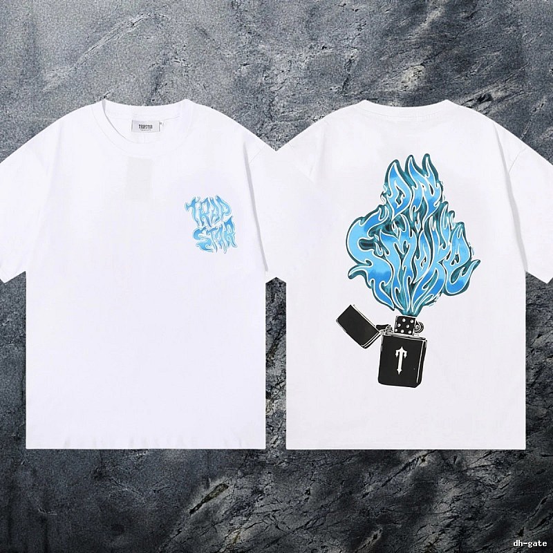 Trapstar Sport Keys graphic T-shirt Black White Key for Warm Weather