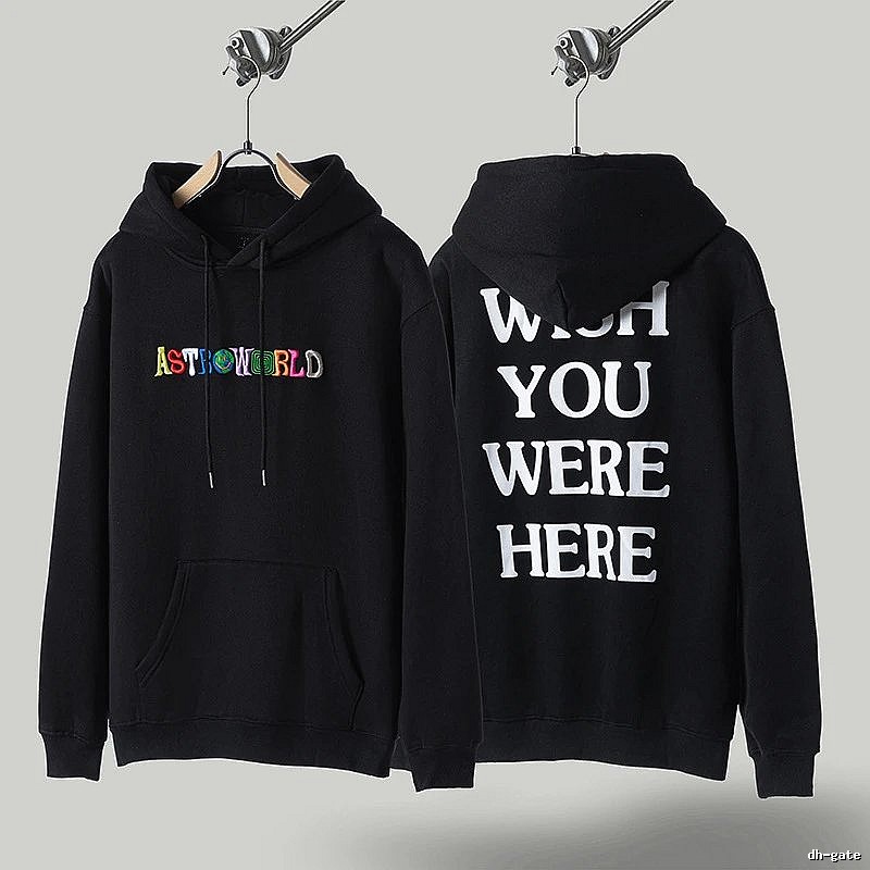Travis Scott Easy Match Graphic hoodie Green Printed Graphics for Everyday Use