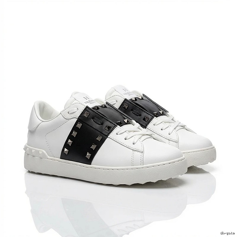 Valentino rivet trendy white shoes