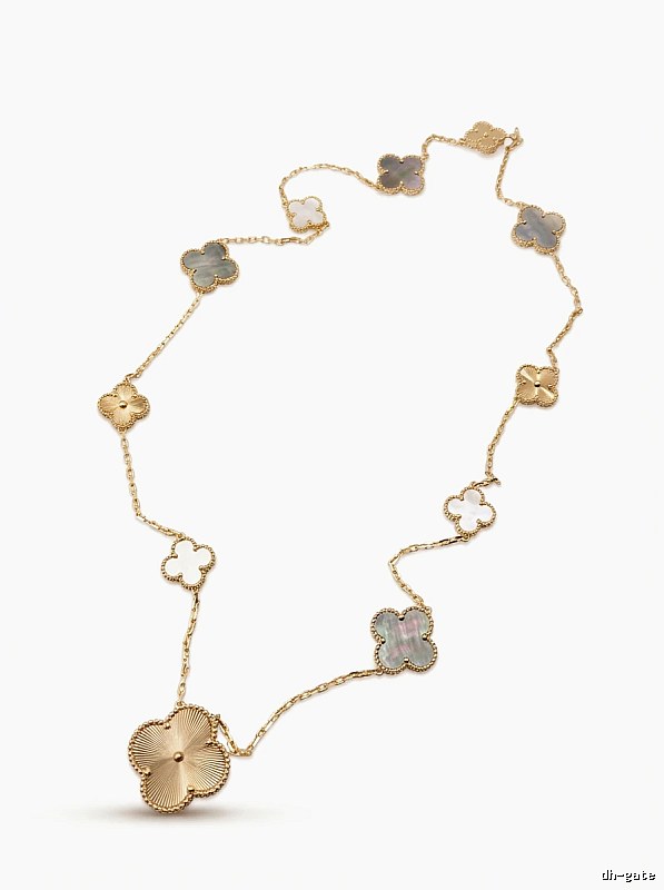 Van Cleef & Arpels Vintage Alhambra Four-Leaf Clover Necklace