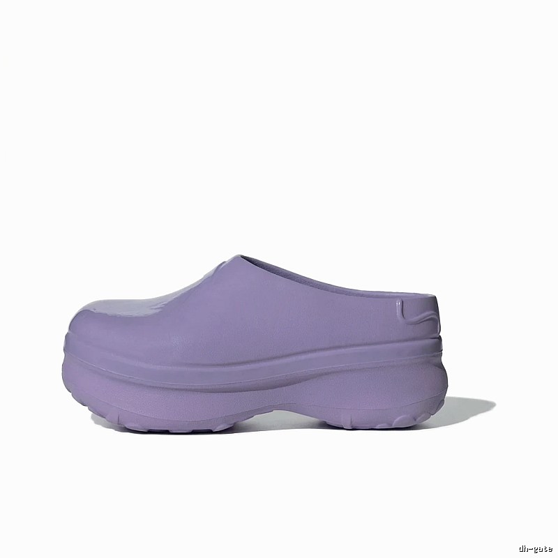 Yeezy thick-soled casual style purple shoes